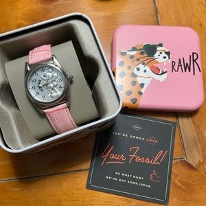 Fossil Mickey Mouse watch, previously loved, great condition